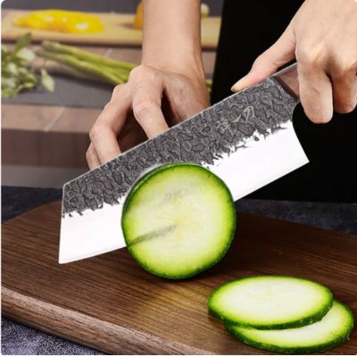 Professional Chef Knife Stainless Steel Meat Fish Vegetables Slicing