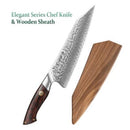 Professional Kitchen HEZHEN 8.3 Inches 73 Layers Damascus