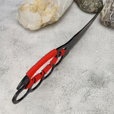 EDC Knu/ckle Fixed Full-Tang 5cr13mov for Outdoor Camping