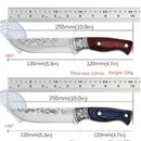 Professionnal Cleaver Kitchen Chef Knife Stainless