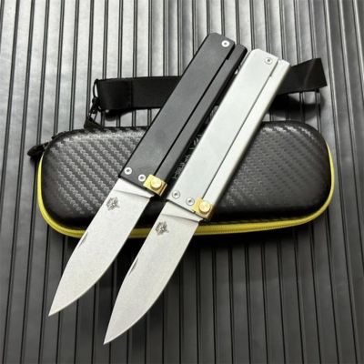 Theone Dragonfly Free-swinging D2 Balisong Jilt edcFor outdoor hunting knife - hunt Knives