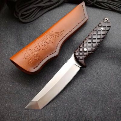 Special Offfer Survival Straight Satin Tano For outdoor hunting knife - Hunt Knives