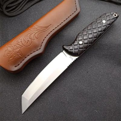 Special Offfer Survival Straight Satin Tano For outdoor hunting knife - Hunt Knives