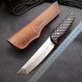 Special Offfer Survival Straight Satin Tano For outdoor hunting knife - Hunt Knives