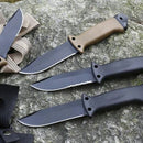 LMF II Survival Straight AUS-8 Titanium For outdoor hunting