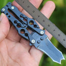 Butterfly Knives 440C Black Oxide For outdoor hunting