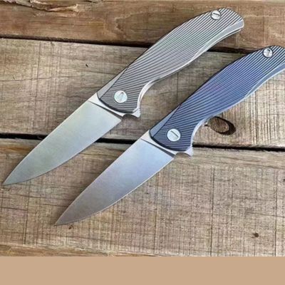 Flipper Knife D2 For outdoor hunting knife