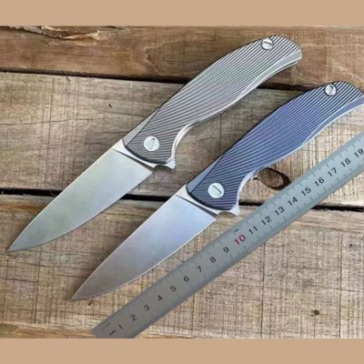 Flipper Knife D2 For outdoor hunting knife