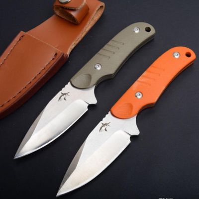 D2 Satin For outdoor hunting knife