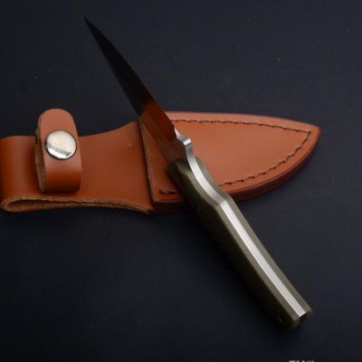 D2 Satin For outdoor hunting knife