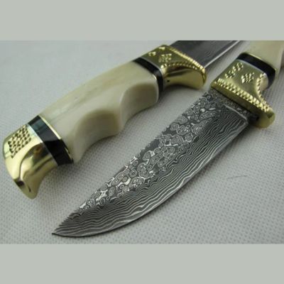 Promotion Damascus straight knife For outdoor hunting knife - Hunt Knives™