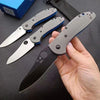 NEW 550 Griptilian Folding CPM-20CV Plain For outdoor hunting knife