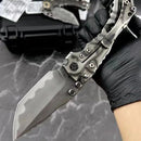 MBB T1 Folding Knife Z-wear Titanium for outdoor hunting