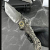MBB T1 Strong Folding Knife Z-wear Titanium for outdoor hunting knife