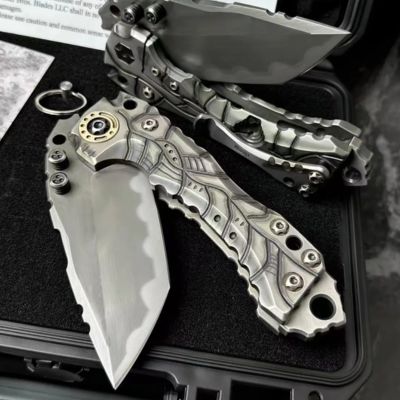 MBB T1 Strong Folding Knife Z-wear Titanium for outdoor hunting knife - Hunt Knives™