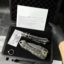 MBB T1 Folding Knife Z-wear Titanium for outdoor hunting