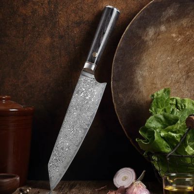 Professional Chef Knife Damascus Stainless Steel 67