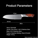 Professional Kitchen Cutlery Santoku Knives Germany 4Cr13 Chef Knife