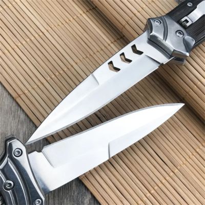 Black/Brown Wood Handle Cold Steel for outdoor hunting