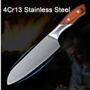 Professional Kitchen Cutlery Santoku Knives Germany 4Cr13 Chef Knife