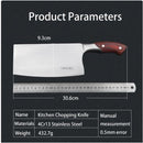 Professional Kitchen Cutlery Santoku Knives Germany 4Cr13 Chef Knife