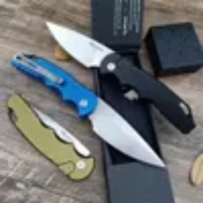 ProTech TR-5 Stonewashed Plain For outdoor hunting knife - Hunt Knives™