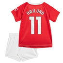 Manchester United adidas Home Baby Kit 2024-25 with Højlund 11 printing