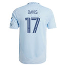 Jake Davis Sporting Kansas City adidas 2025 One KC Player Jersey - Light Blue