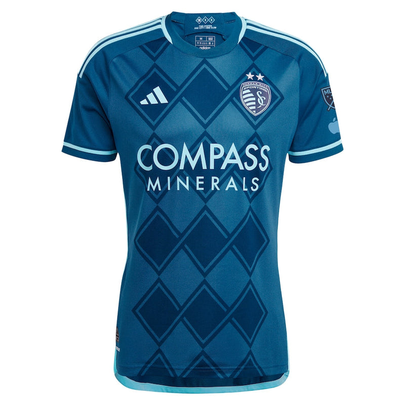 Jake Davis Sporting Kansas City adidas 2024 Diamonds Our Forever Player Jersey - Navy