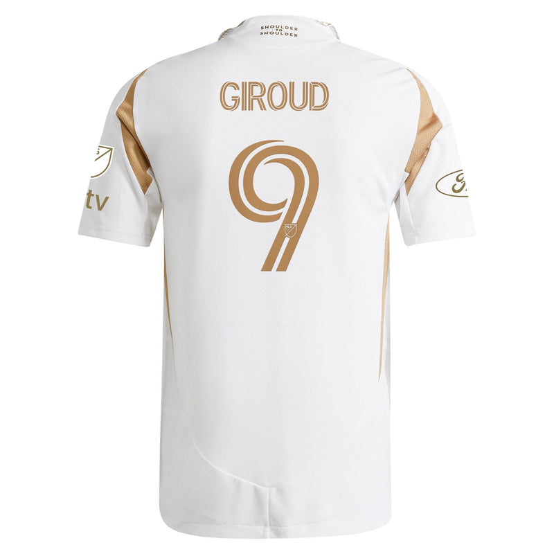 Olivier Giroud LAFC adidas 2025 Secondary Player Jersey - White