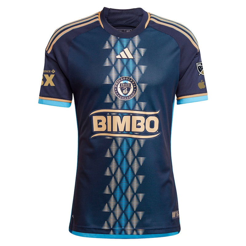 Quinn Sullivan Philadelphia Union adidas 2024 The XV Kit Player Jersey - Navy