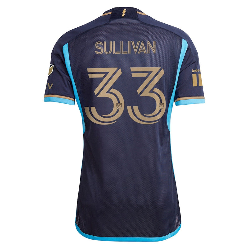 Quinn Sullivan Philadelphia Union adidas 2024 The XV Kit Player Jersey - Navy