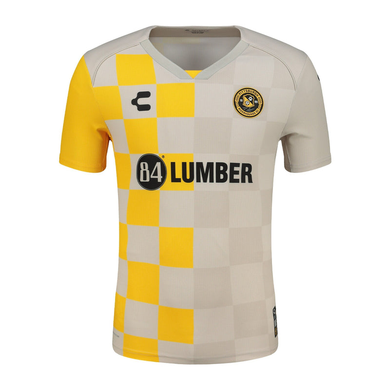 Pittsburgh Riverhounds SC Charly 2025 Away  Jersey - Gray
