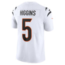 Nike Tee Higgins White Cincinnati Bengals Vapor Untouchable Limited Jersey for Men