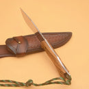 Full Tang Wenge Handle For outdoor hunting