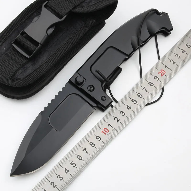 1Pcs Top N690 Drop Point Black for 0outdoor hunting