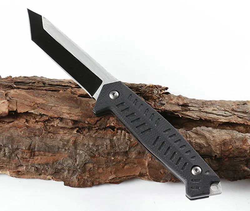 440C Two-tone Tanto for outdoor hunting