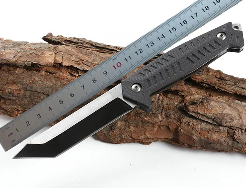 440C Two-tone Tanto for outdoor hunting