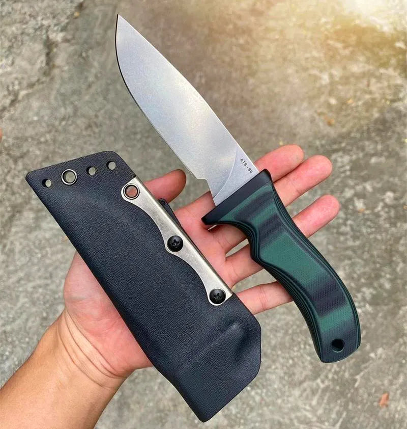 ATS-34 Satin Drop for outdoor hunting