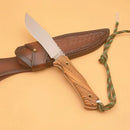 Full Tang Wenge Handle For outdoor hunting