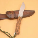 Full Tang Wenge Handle For outdoor hunting