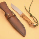 Full Tang Wenge Handle For outdoor hunting