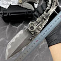 Hunt Knives™ MBB T1 Strong Folding Knife Z-wear Titanium for outdoor hunting knife